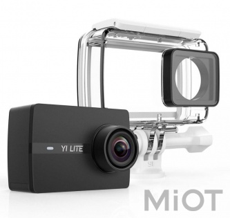 Екшн-камера Xiaomi YI Lite Black International Edition + Waterproof box